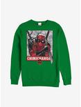 Marvel Deadpool Chimichangas Poster Sweatshirt, KELLY, hi-res