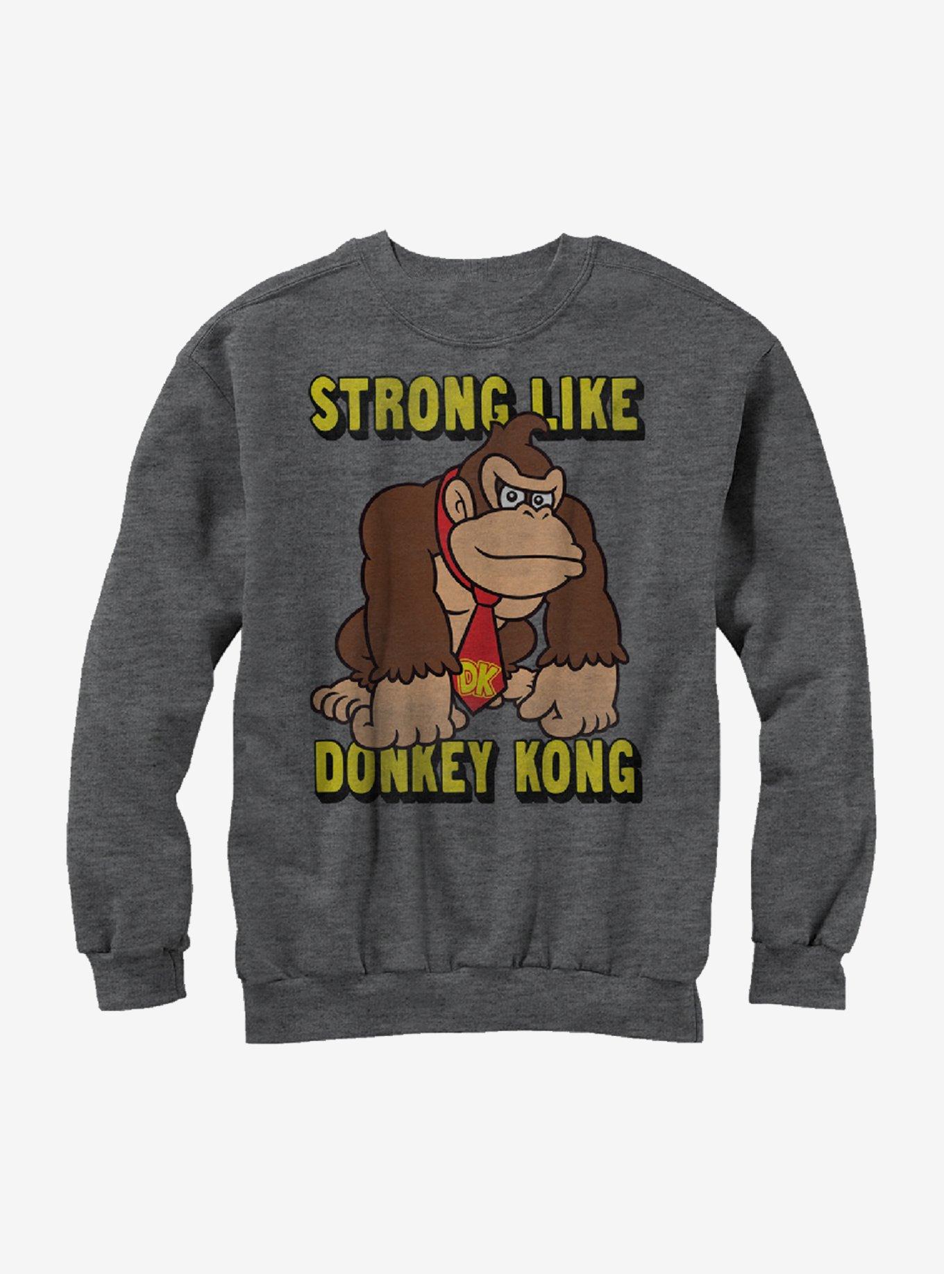 Nintendo Strong Like Donkey Kong Sweatshirt, , hi-res