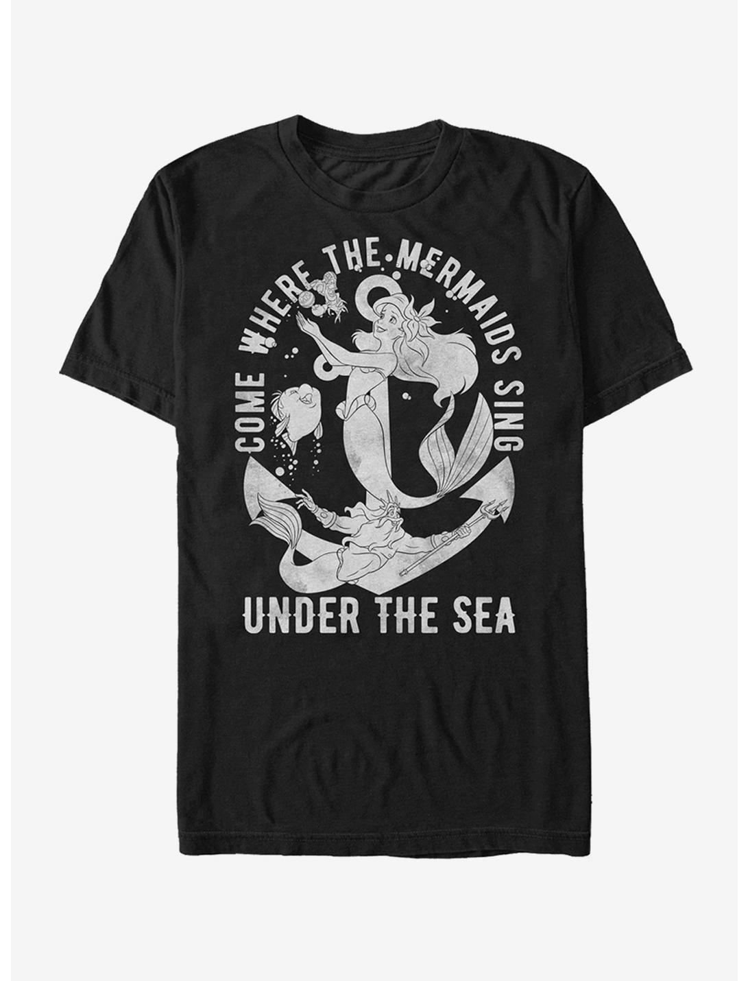 Disney Ariel Under the Sea T-Shirt, BLACK, hi-res