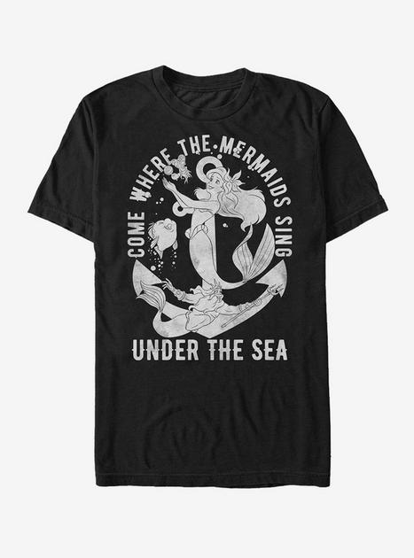 Disney Ariel Under the Sea T-Shirt - BLACK | Hot Topic