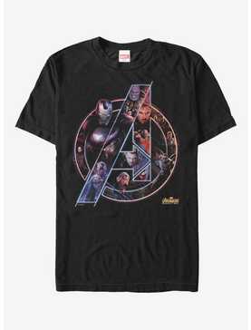 Marvel Avengers: Infinity War Logo T-Shirt, , hi-res