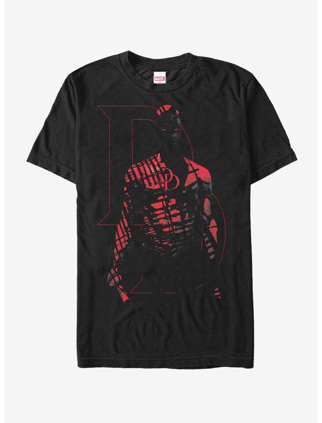Marvel Daredevil in Shadows T-Shirt, BLACK, hi-res
