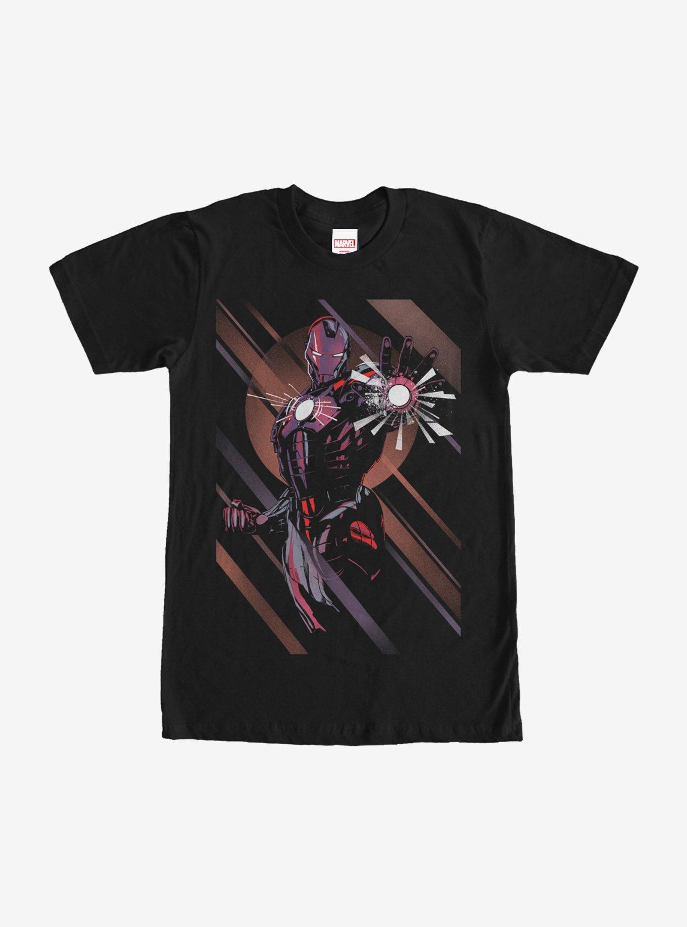 Marvel Iron Man Heart T-Shirt, BLACK, hi-res