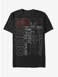 Star Wars K-2SO Galactic Empire T-Shirt, BLACK, hi-res