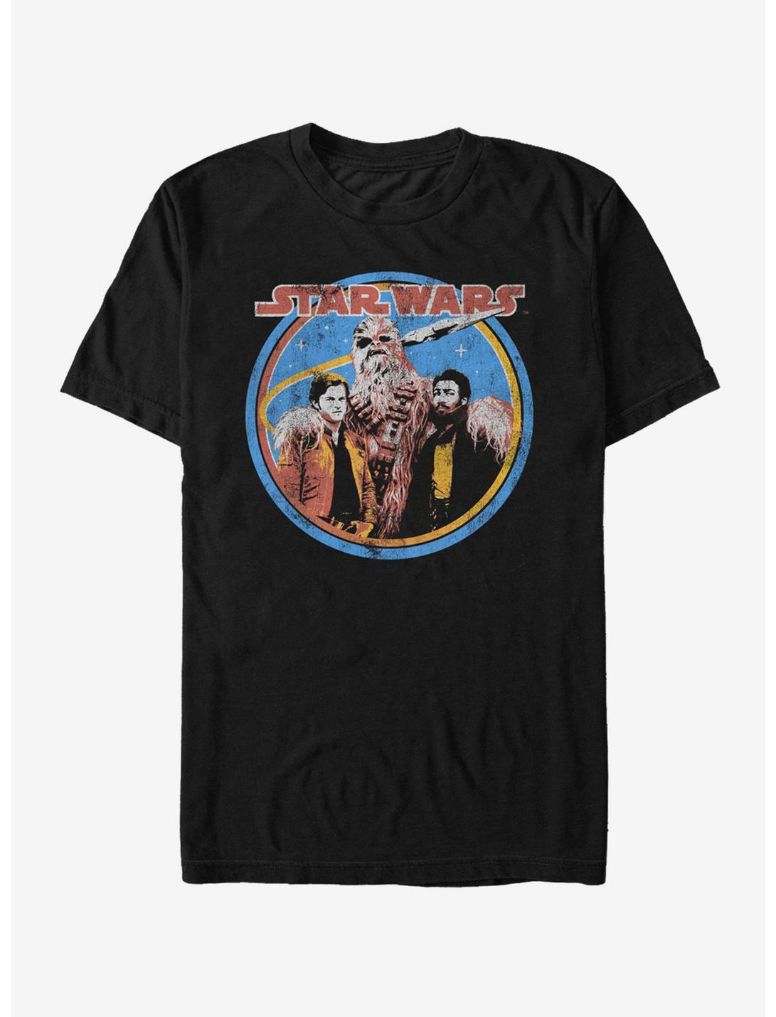 Star Wars Retro Smuggler Trio T-Shirt, BLACK, hi-res