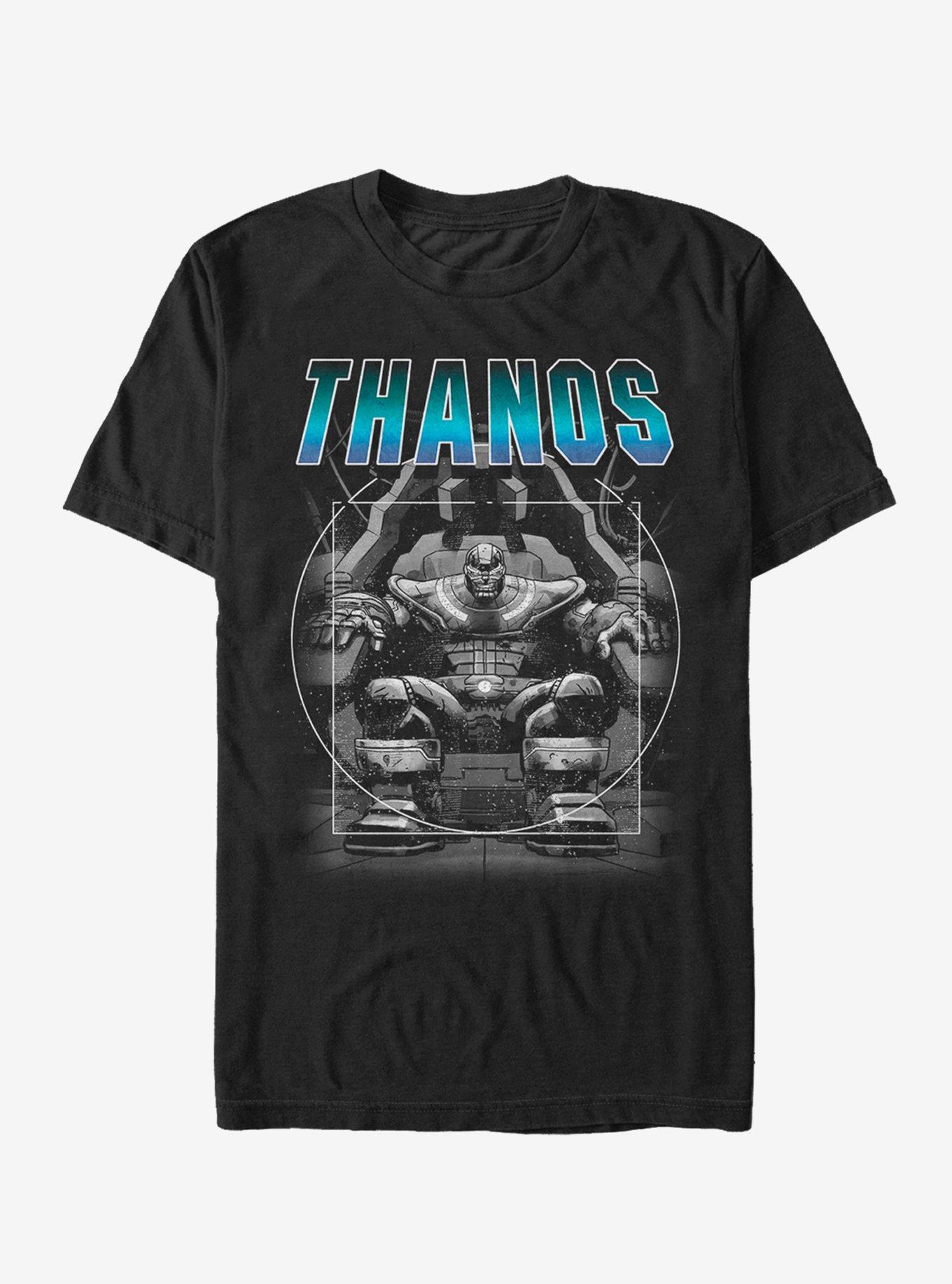 Marvel Thanos Throne T-Shirt, BLACK, hi-res