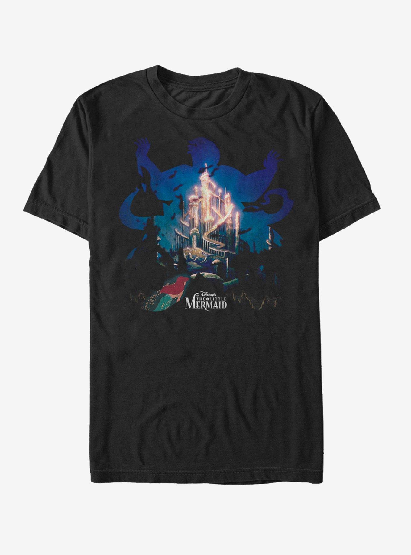 Disney The Little Mermaid Ursula Silhouette T-Shirt, , hi-res