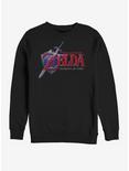 Nintendo Legend of Zelda Ocarina of Time Sweatshirt, BLACK, hi-res