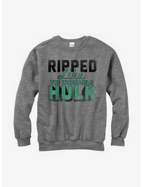 Marvel Ripped Like the Hulk Girls Sweatshirt, , hi-res