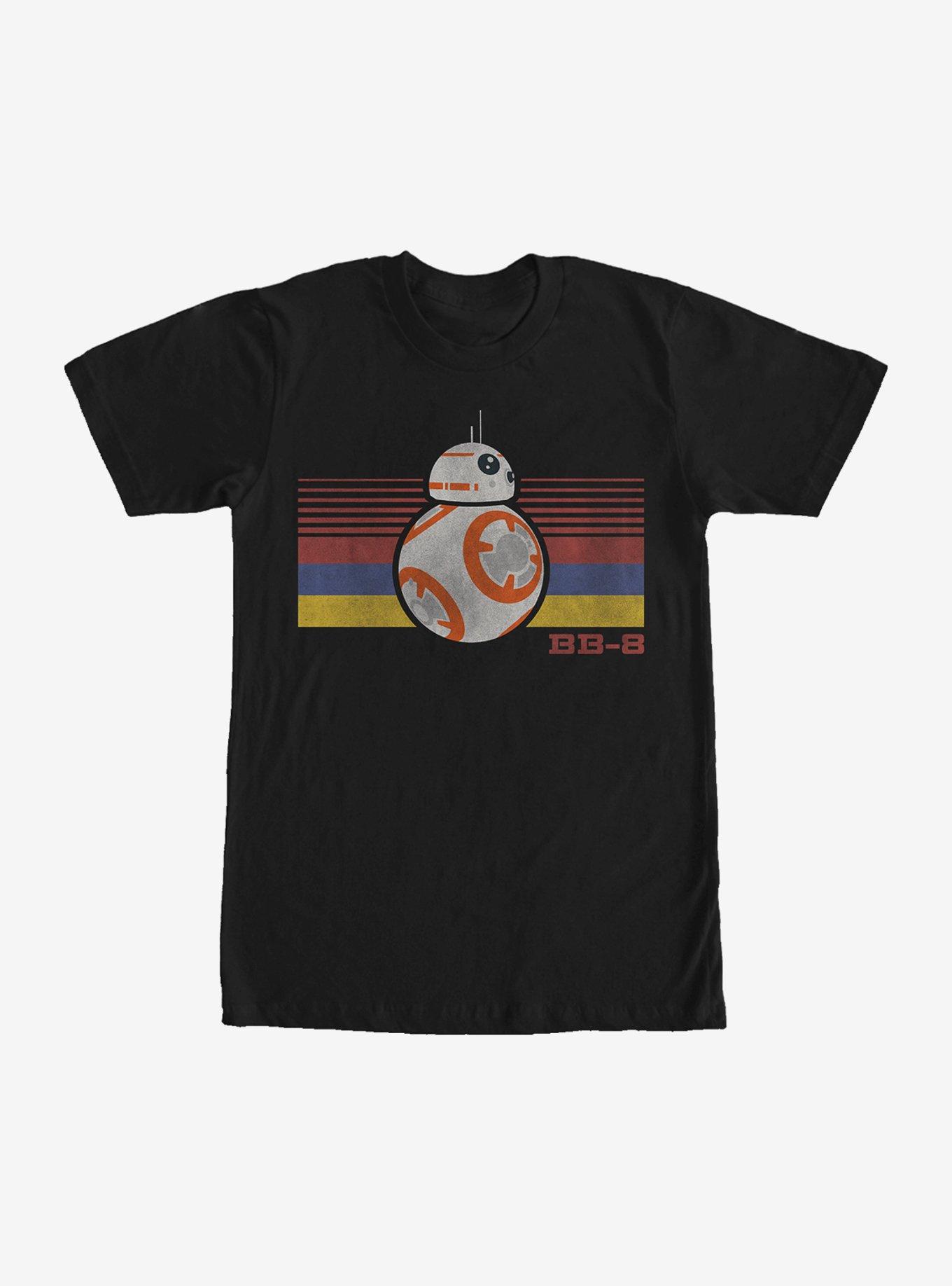 Star Wars BB-8 Retro Stripes T-Shirt