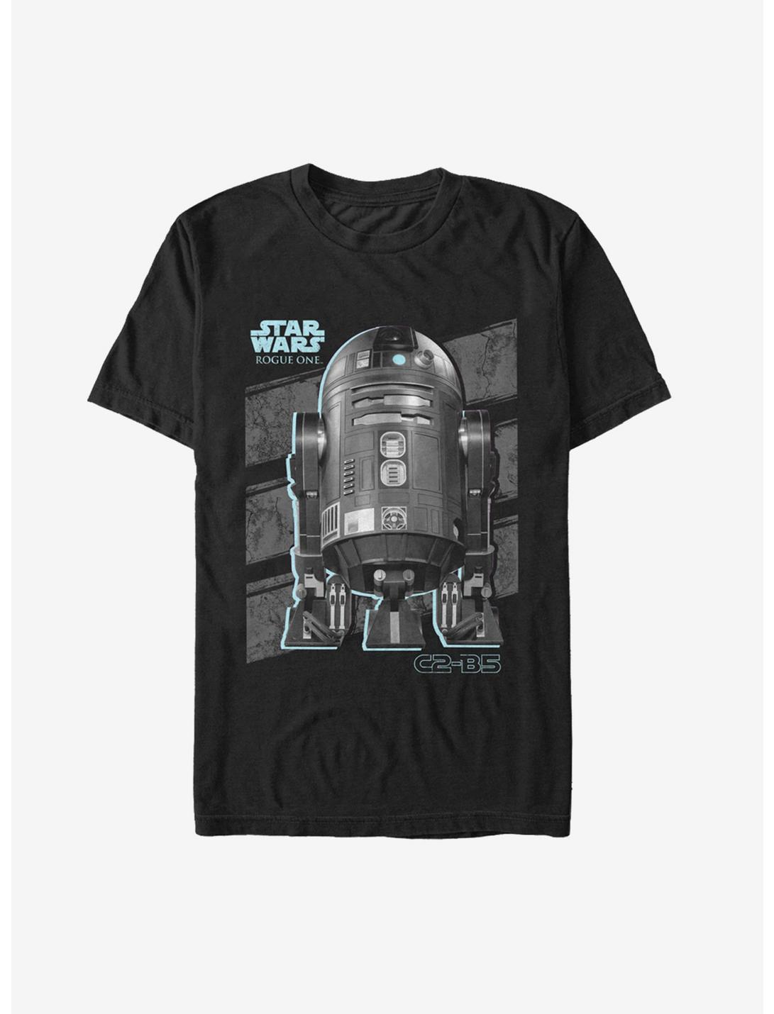 Star Wars C2-B5 Droid Panels T-Shirt, BLACK, hi-res