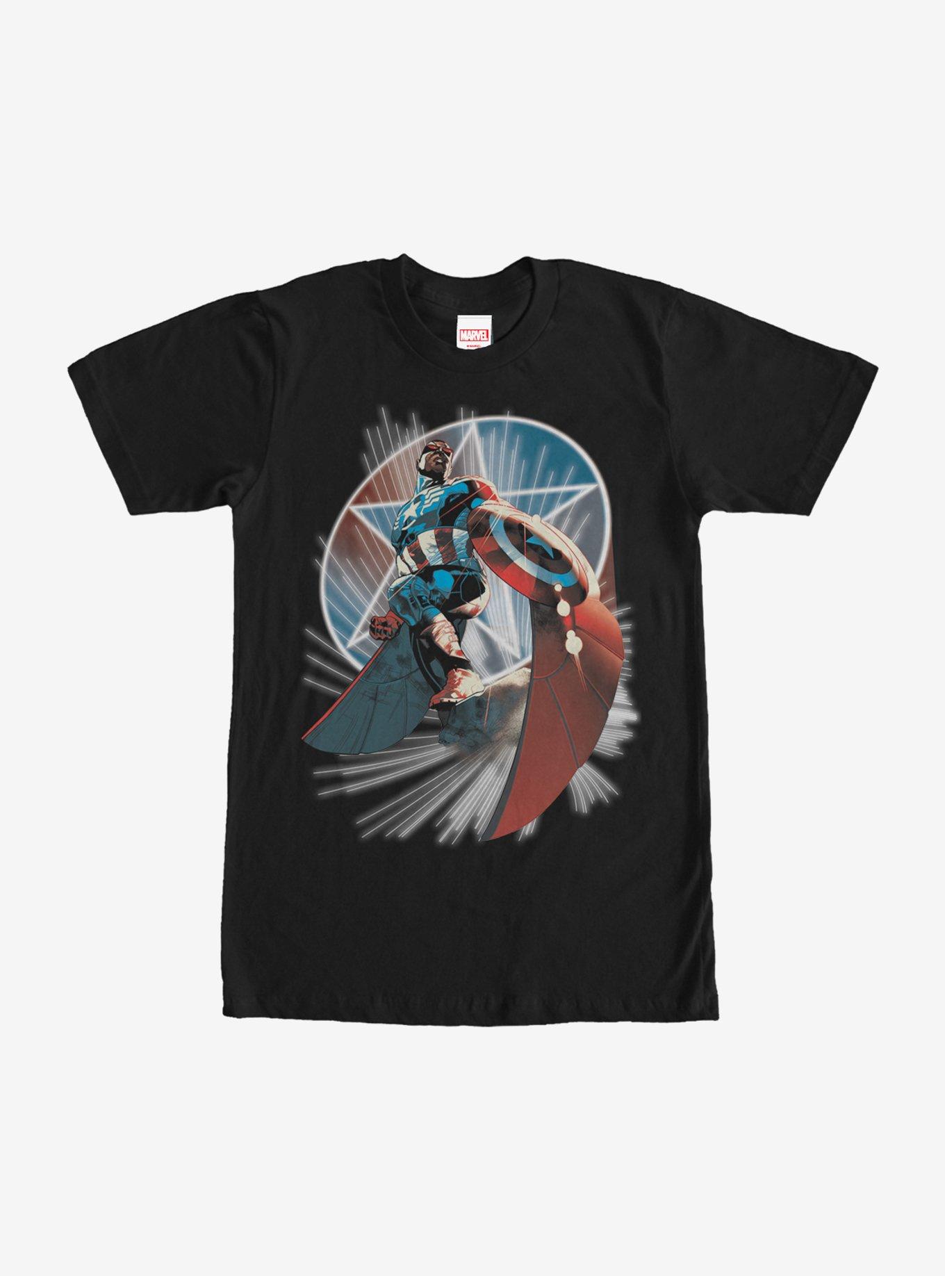 Marvel Captain America Wings T-Shirt, , hi-res