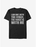 Star Wars Chirrut Force Mantra T-Shirt, BLACK, hi-res