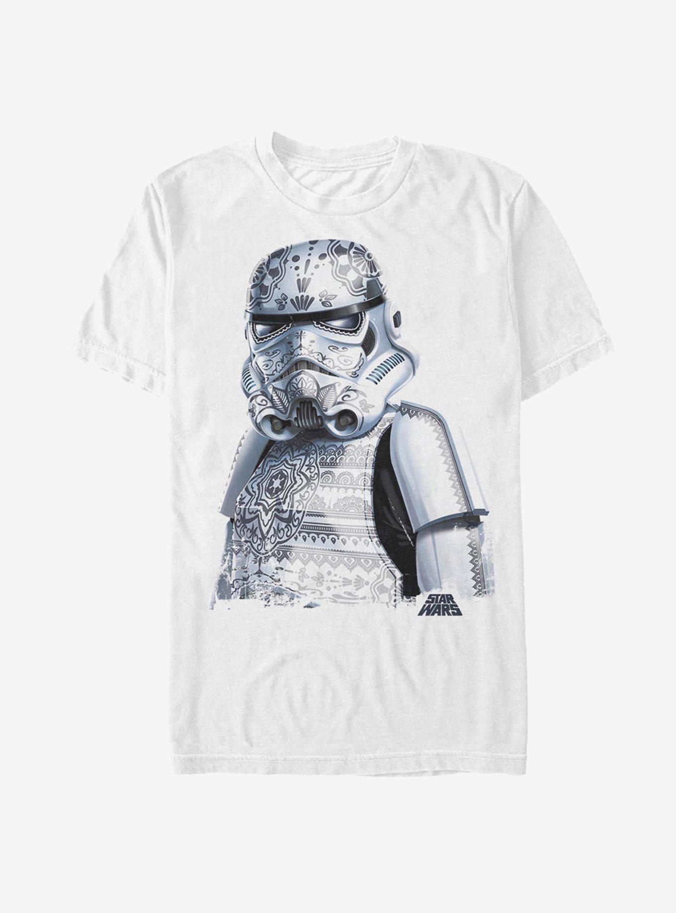 Star Wars Henna Stormtrooper Armor T-Shirt, WHITE, hi-res