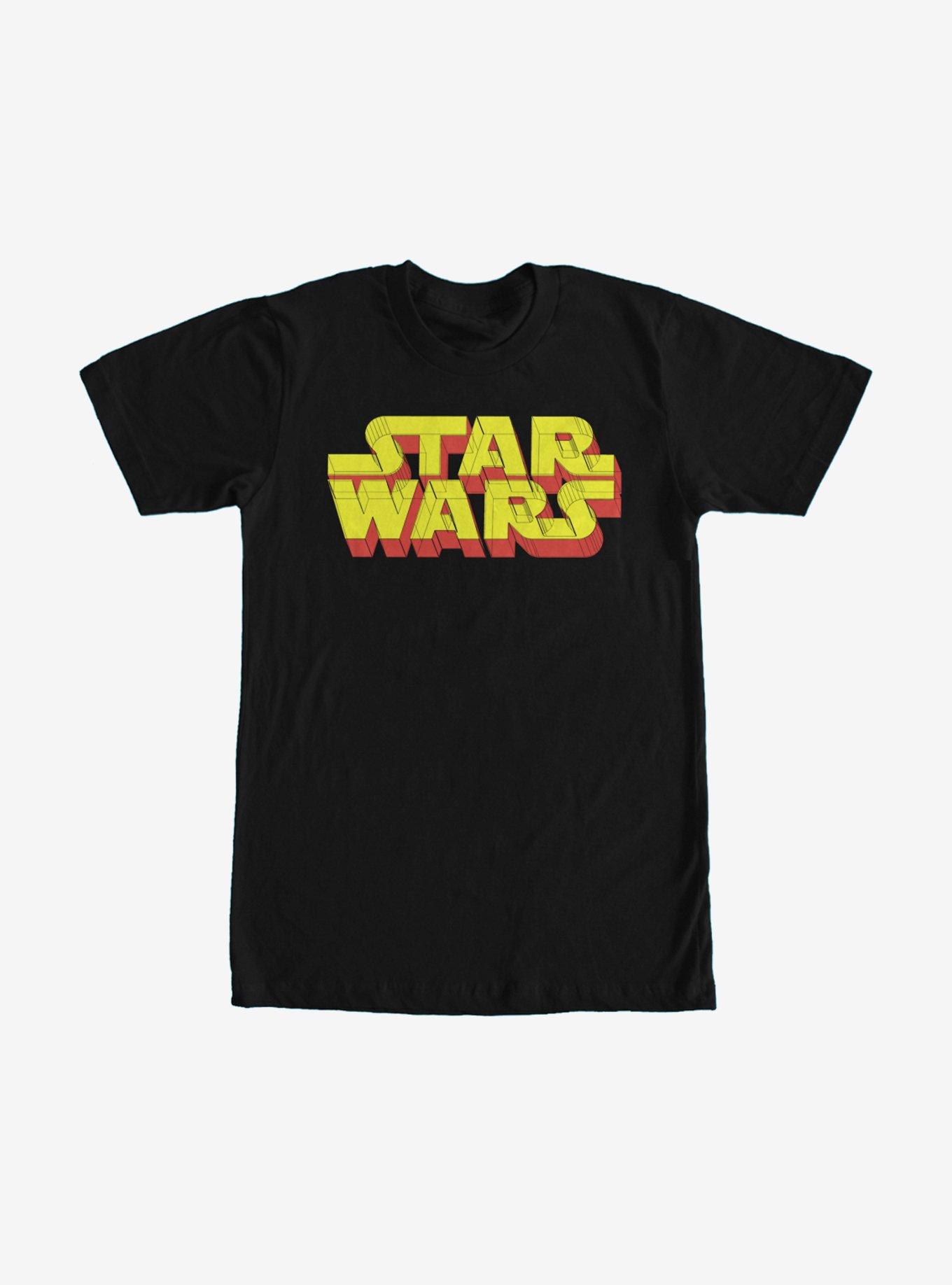 Star Wars Logo 3D T-Shirt, , hi-res