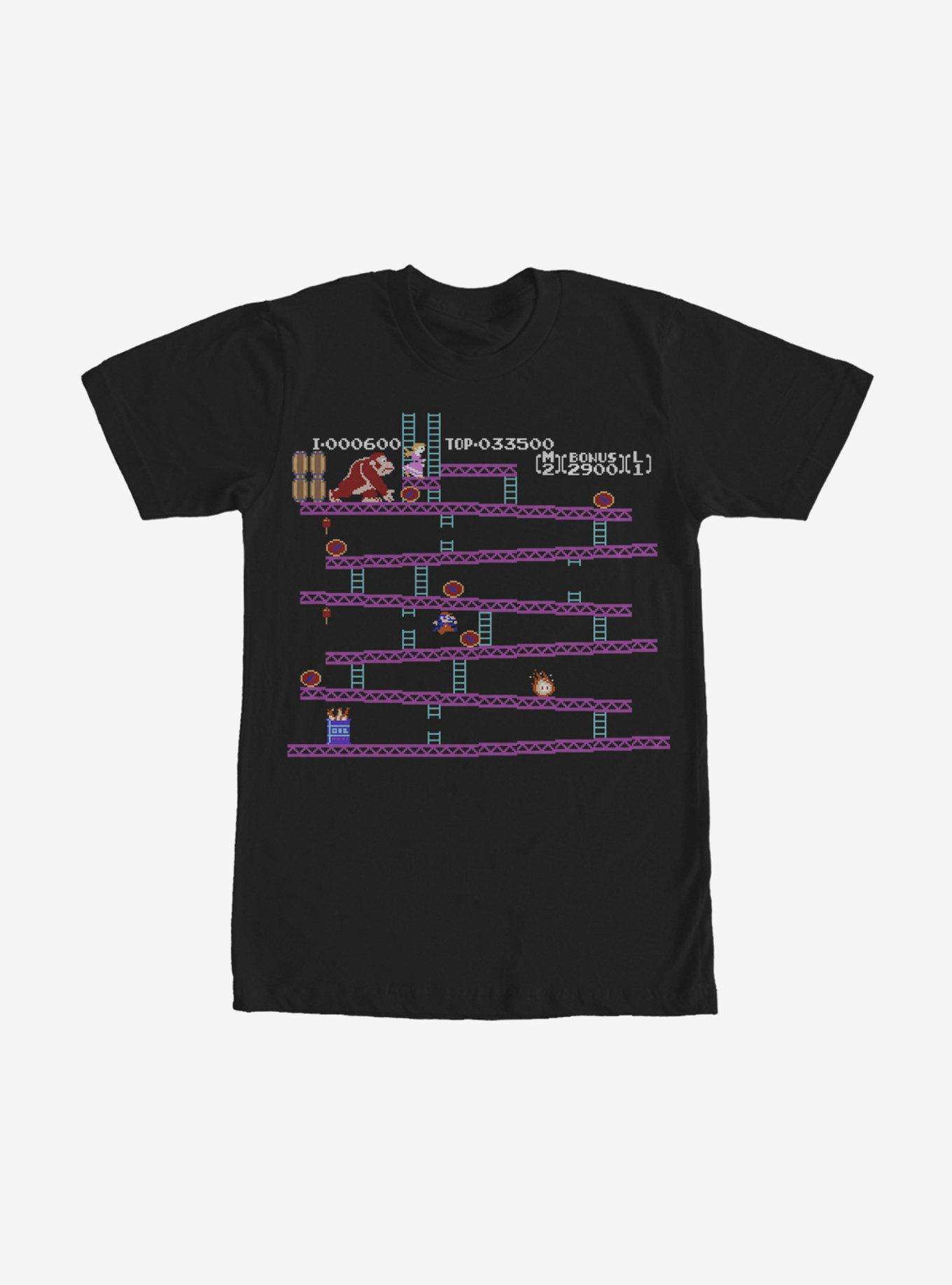 Nintendo Original Donkey Kong T-Shirt, BLACK, hi-res