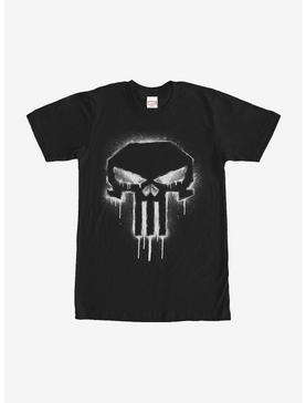 Marvel The Punisher Paint Drip Skull T-Shirt, , hi-res