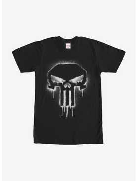 Marvel The Punisher Paint Drip Skull T-Shirt, , hi-res