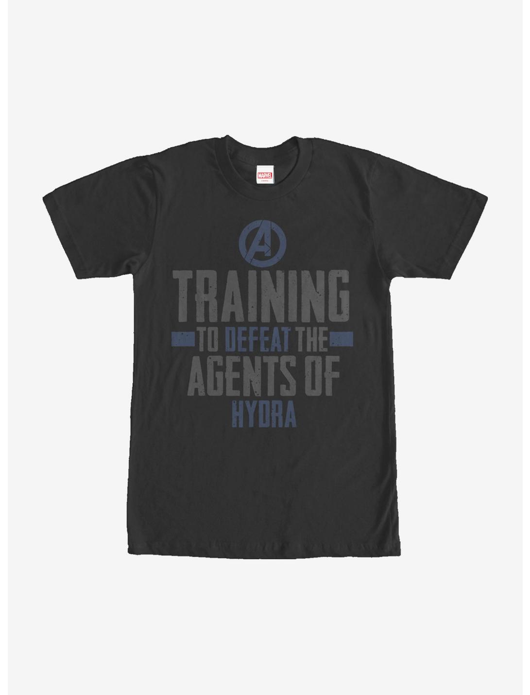 Marvel Training to Defeat Hydra T-Shirt, BLACK, hi-res