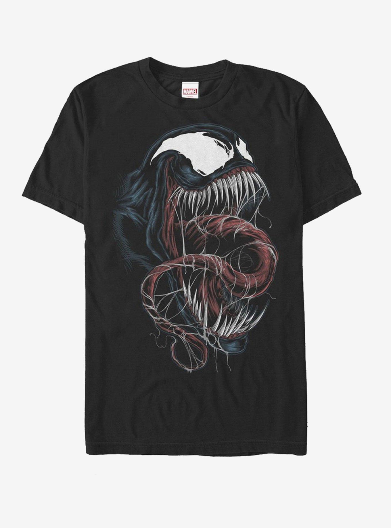 Marvel Venom Close-Up T-Shirt, BLACK, hi-res