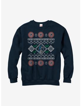 Marvel Captain America Ugly Christmas Sweater Sweatshirt, , hi-res