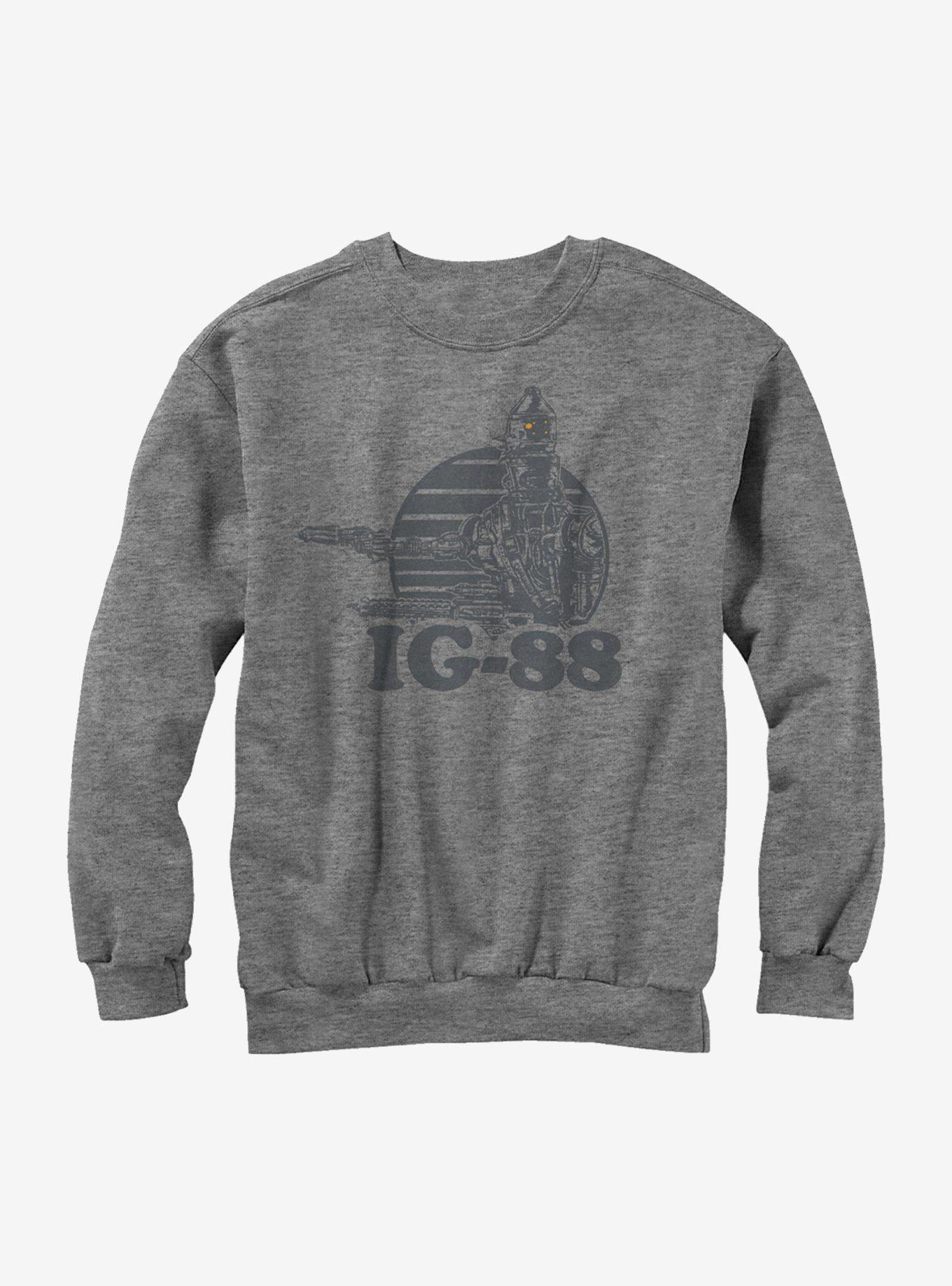 Star Wars IG-88 Sweatshirt, ATH HTR, hi-res