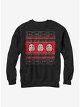 Star Wars Stormtrooper Ugly Christmas Sweater Sweatshirt, BLACK, hi-res