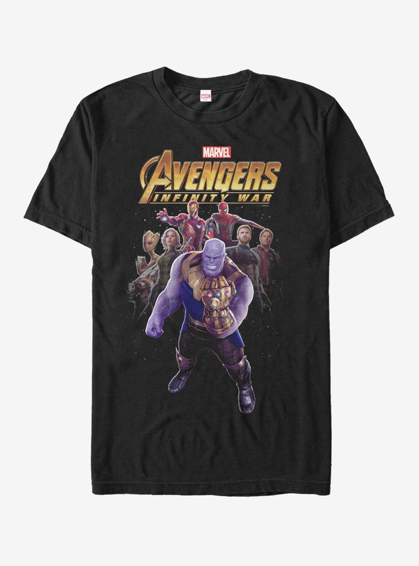 Avengers infinity war t hot sale shirt