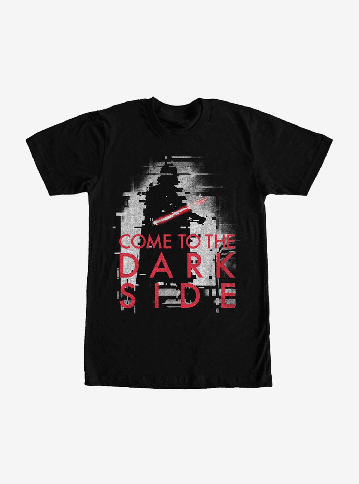 Star Wars Blurred Come to the Dark Side T-Shirt, BLACK, hi-res