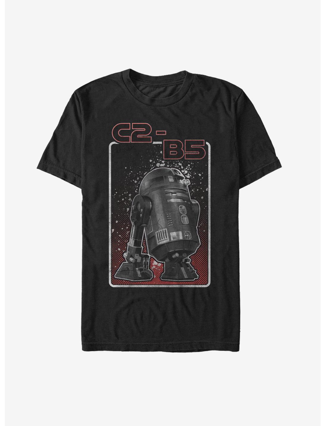 Star Wars C2-B5 Droid T-Shirt, BLACK, hi-res