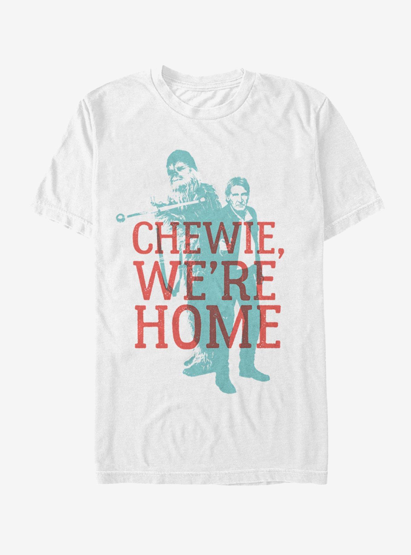 Star Wars Han Solo Chewie We're Home T-Shirt, , hi-res