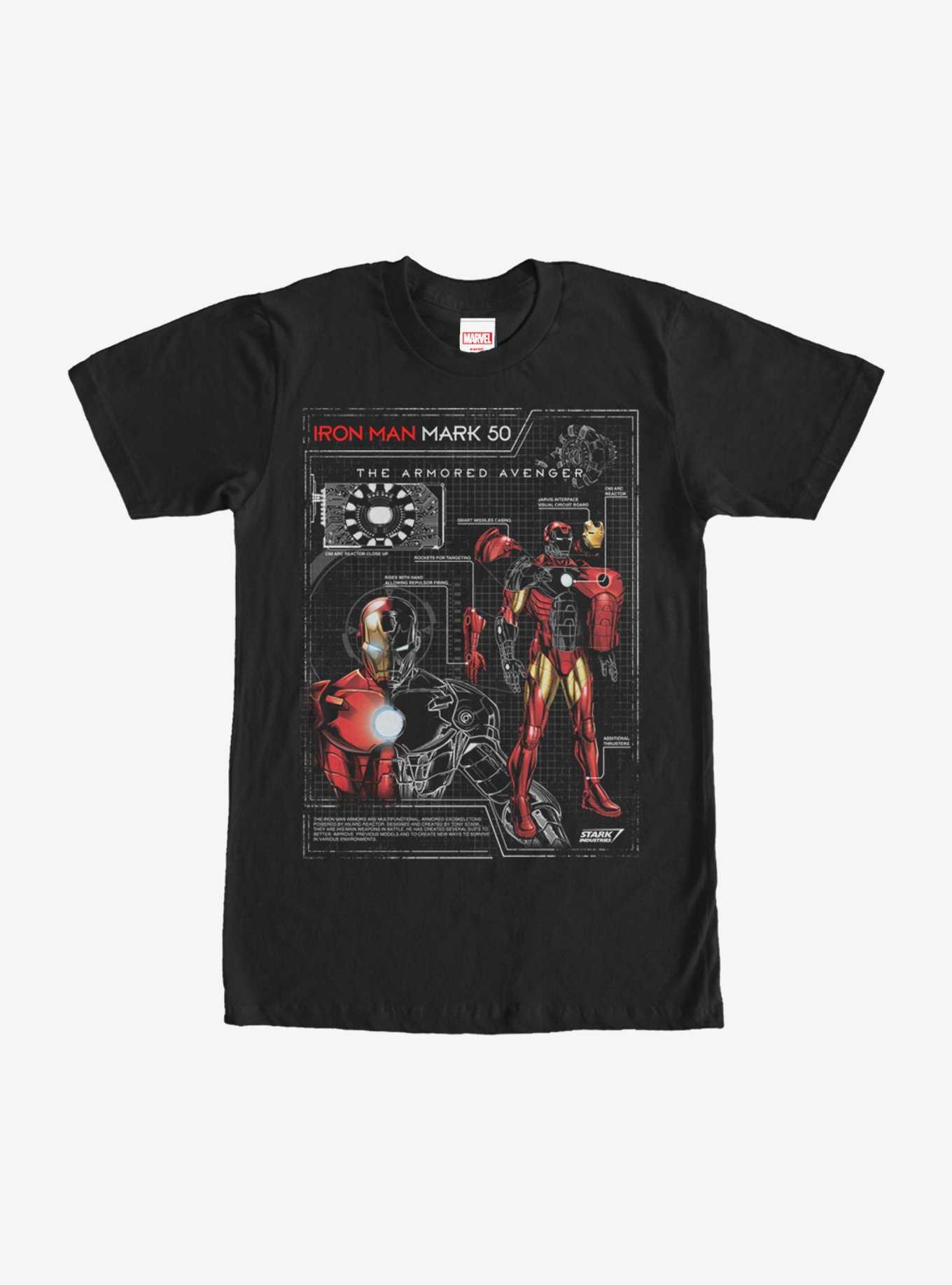 Marvel Iron Man Mark 50 T-Shirt, , hi-res