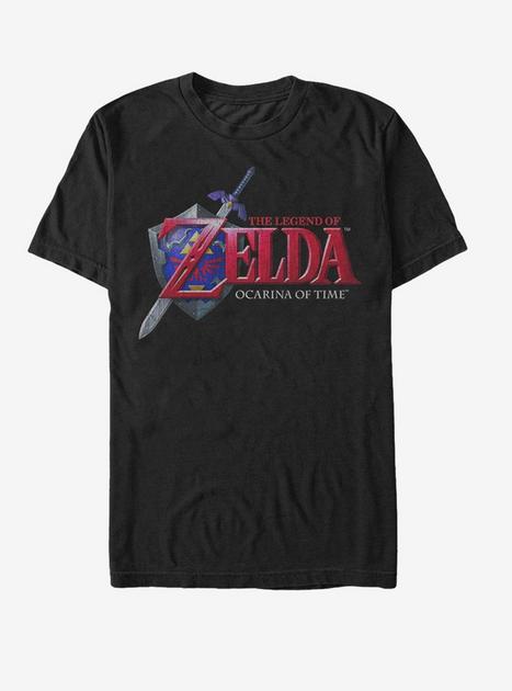 Nintendo Legend of Zelda Ocarina of Time T-Shirt - BLACK | Hot Topic