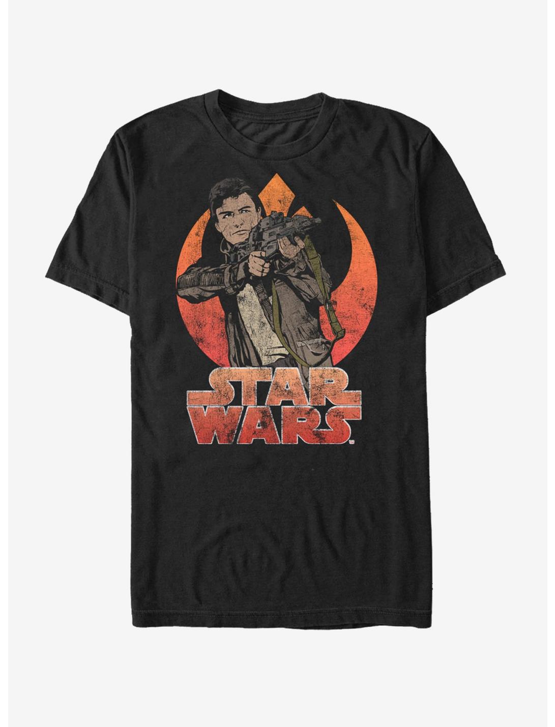 Star Wars Poe Dameron Resistance T-Shirt, BLACK, hi-res