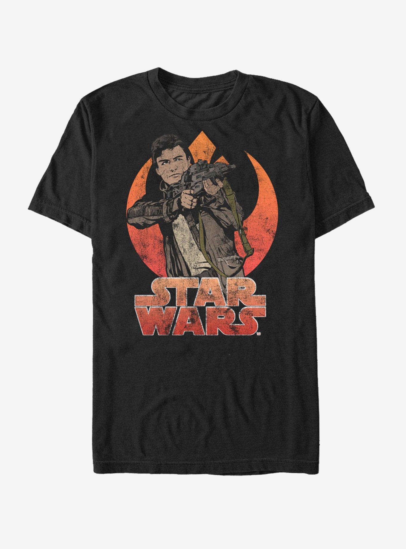 Star Wars Poe Dameron Resistance T-Shirt, BLACK, hi-res