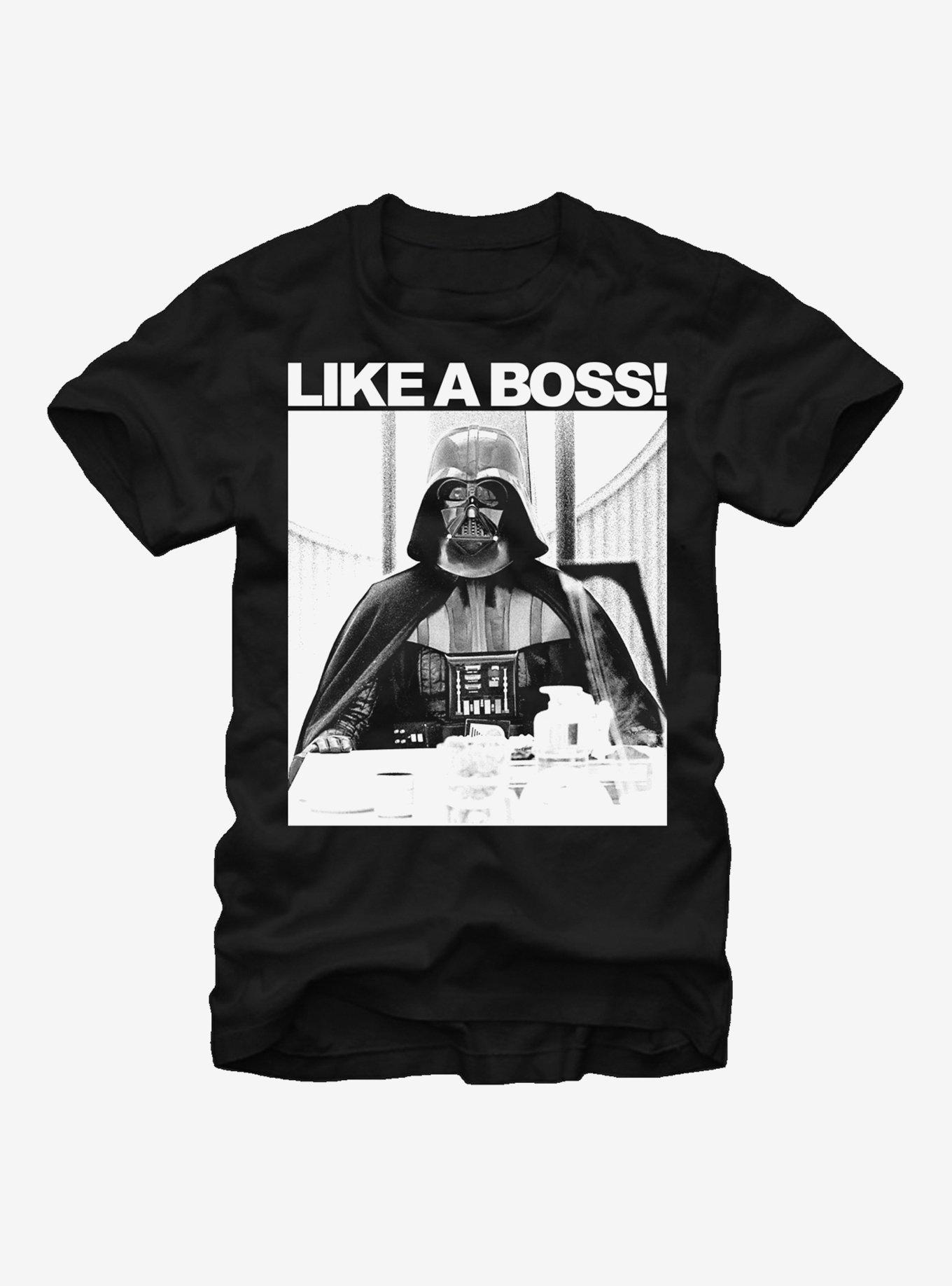 Star Wars Vader Biggest Boss T-Shirt, BLACK, hi-res