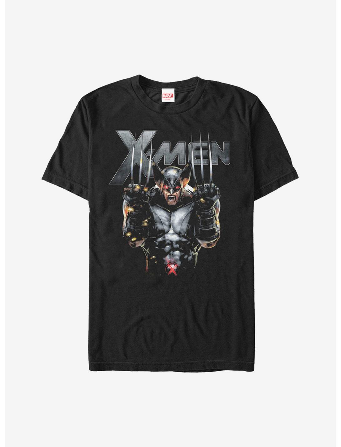 Marvel X-Men Wolverine Sharp Claws T-Shirt, BLACK, hi-res