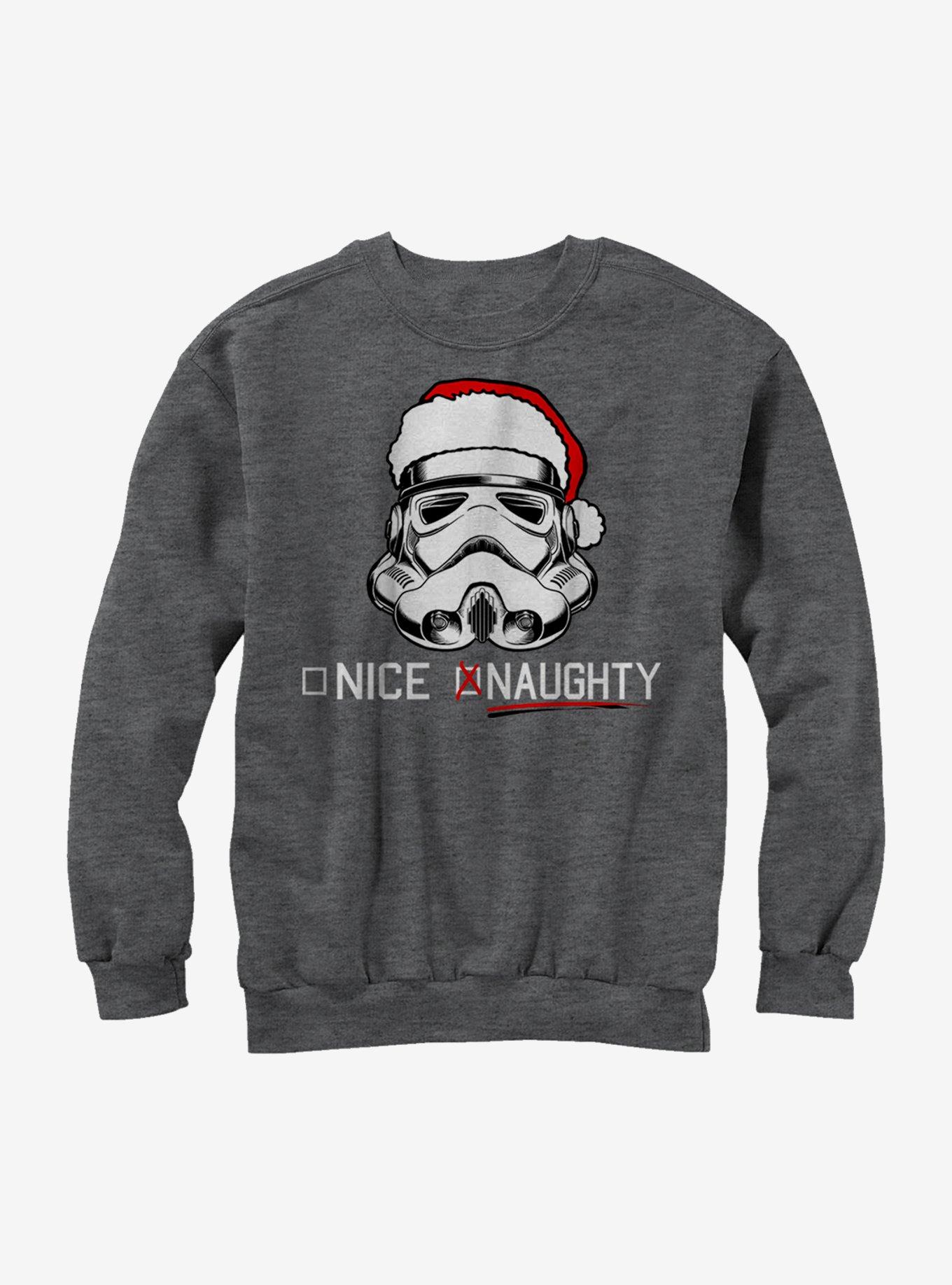 Star Wars Christmas Stormtrooper Naughty List Sweatshirt