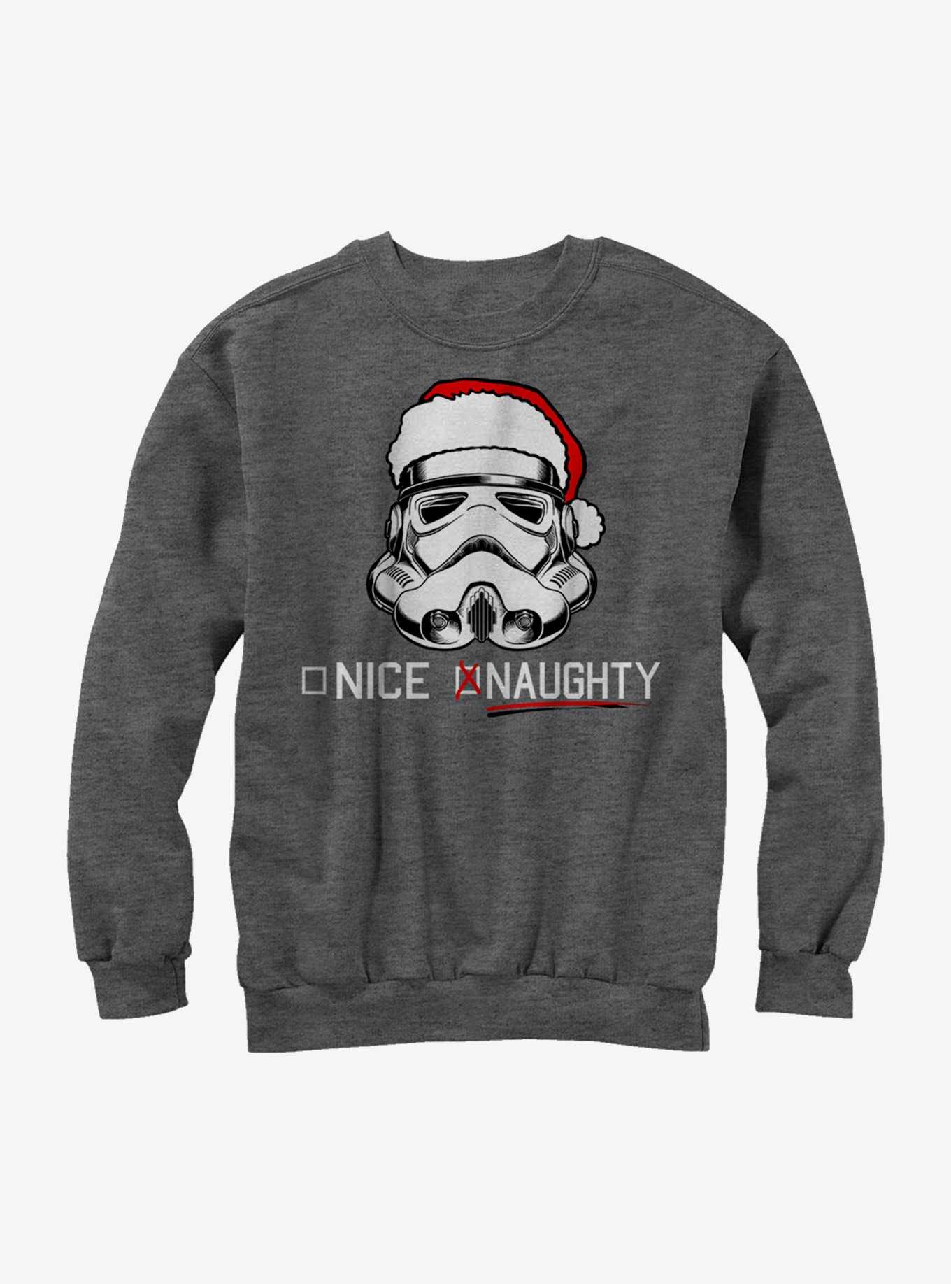 Star Wars Christmas Stormtrooper Naughty List Sweatshirt, , hi-res