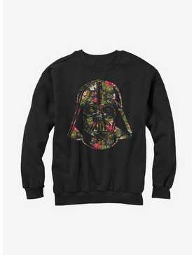 Star Wars Tropical Print Darth Vader Helmet Sweatshirt, , hi-res