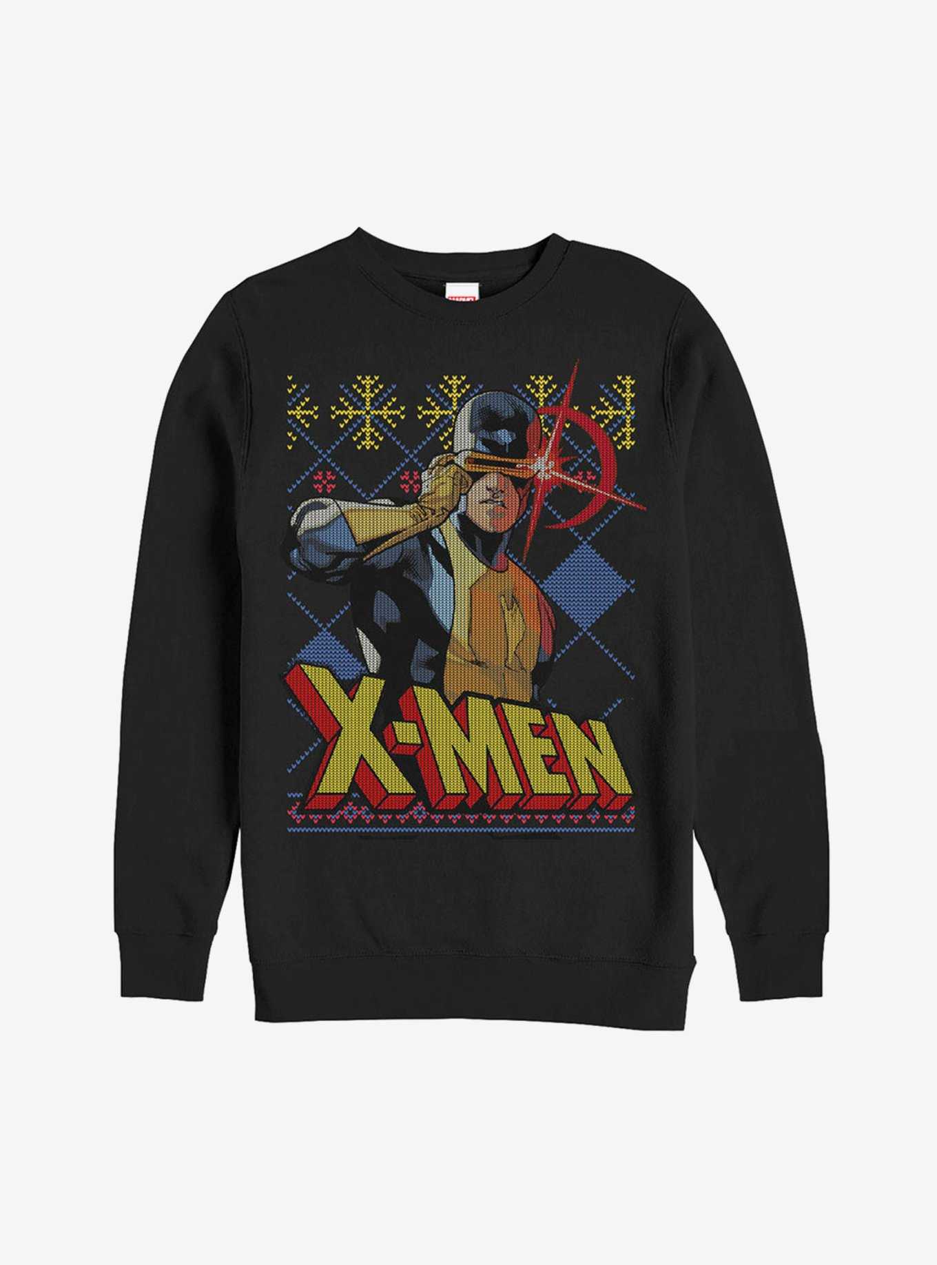 Marvel X-Men Cyclops Ugly Christmas Sweater Sweatshirt, , hi-res