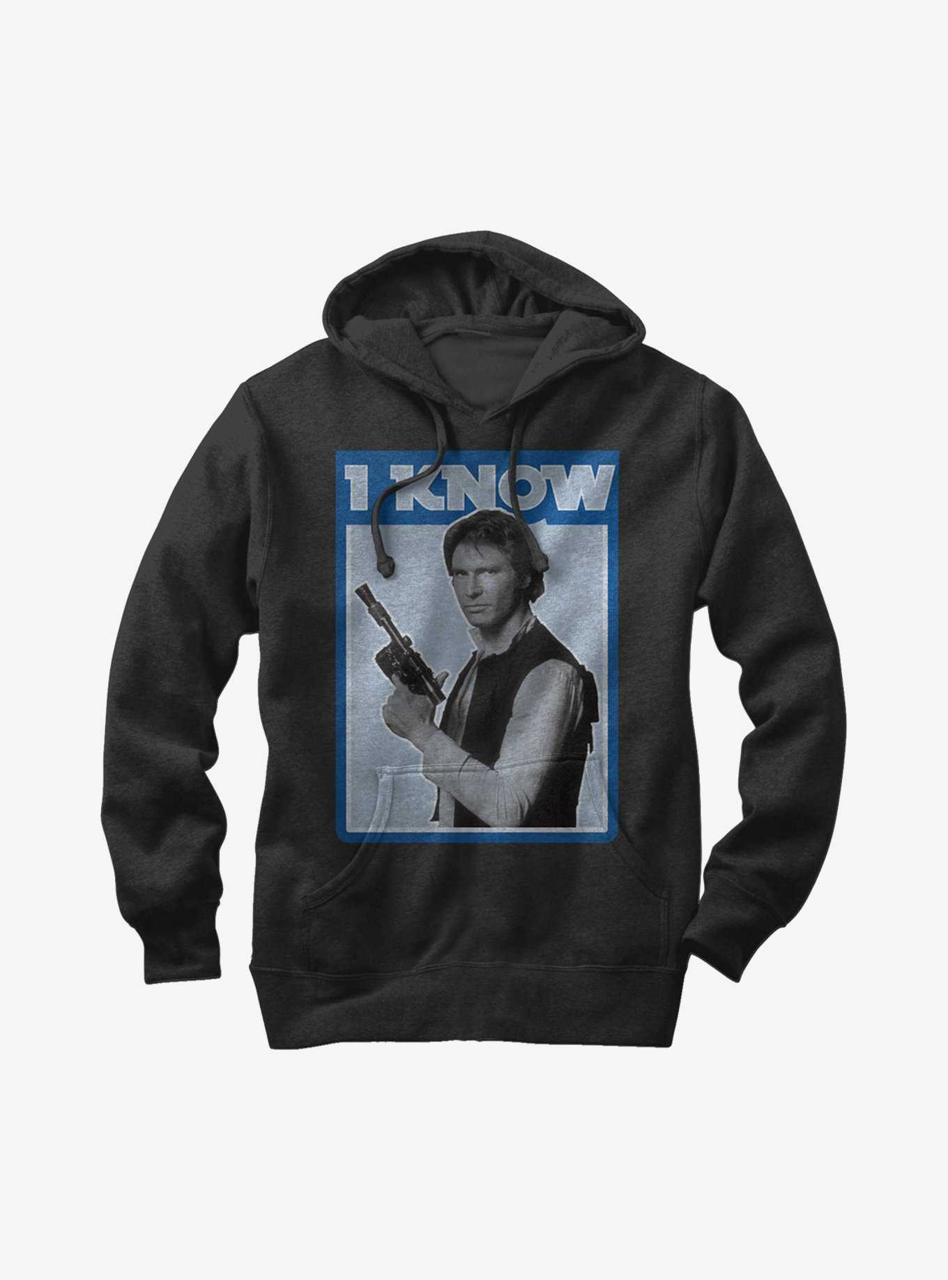 Star Wars Han Solo Quote I Know Girls Hoodie, , hi-res