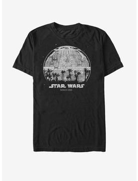 Star Wars Death Star Palm Tree Silhouette T-Shirt, , hi-res