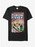 Marvel Iron Fist Comic Book Print T-Shirt, BLACK, hi-res