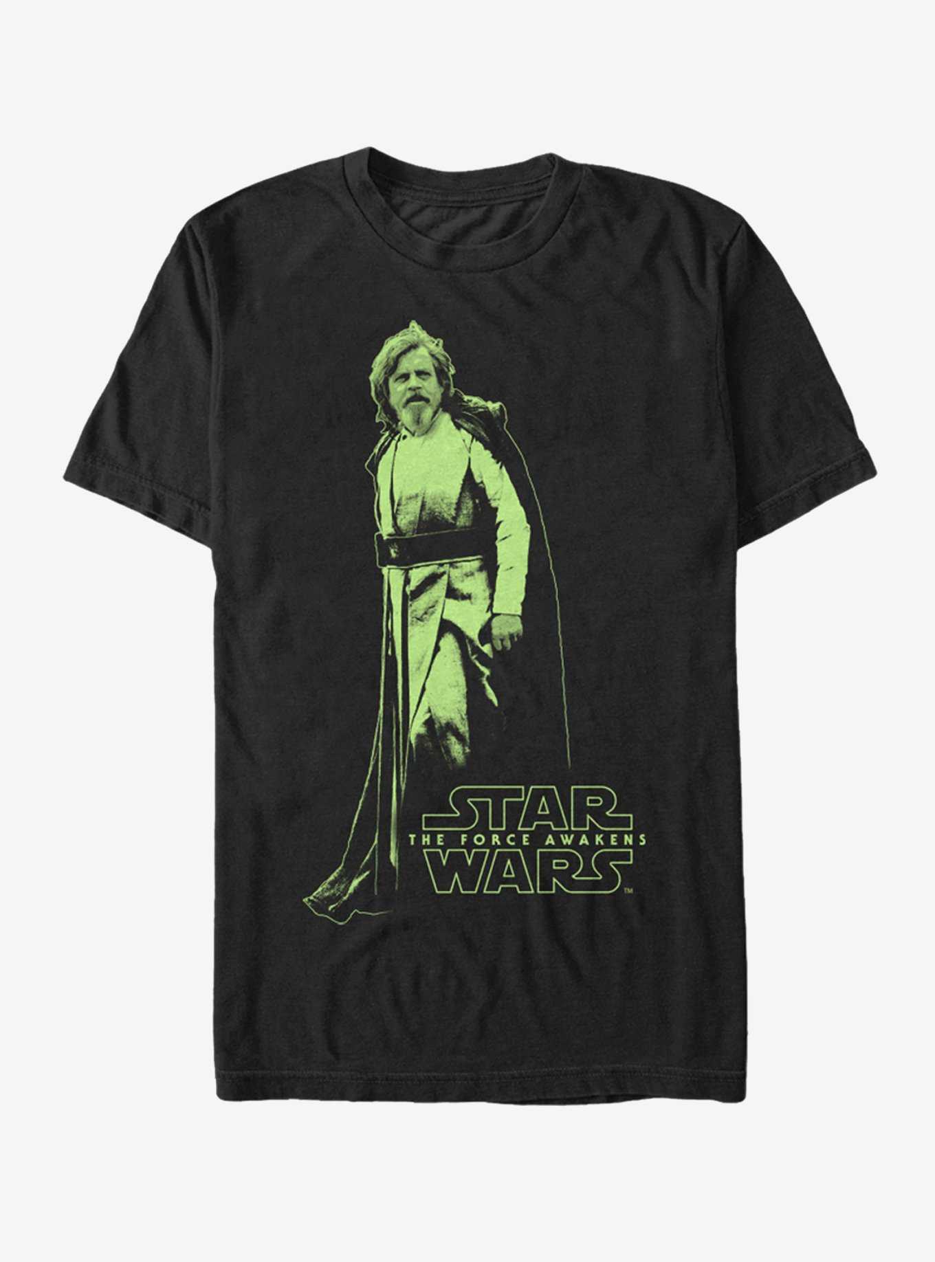 Star Wars Jedi Master Luke Skywalker T Shirt BLACK Hot Topic