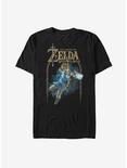 Nintendo Legend of Zelda Breath of the Wild Arch T-Shirt, BLACK, hi-res