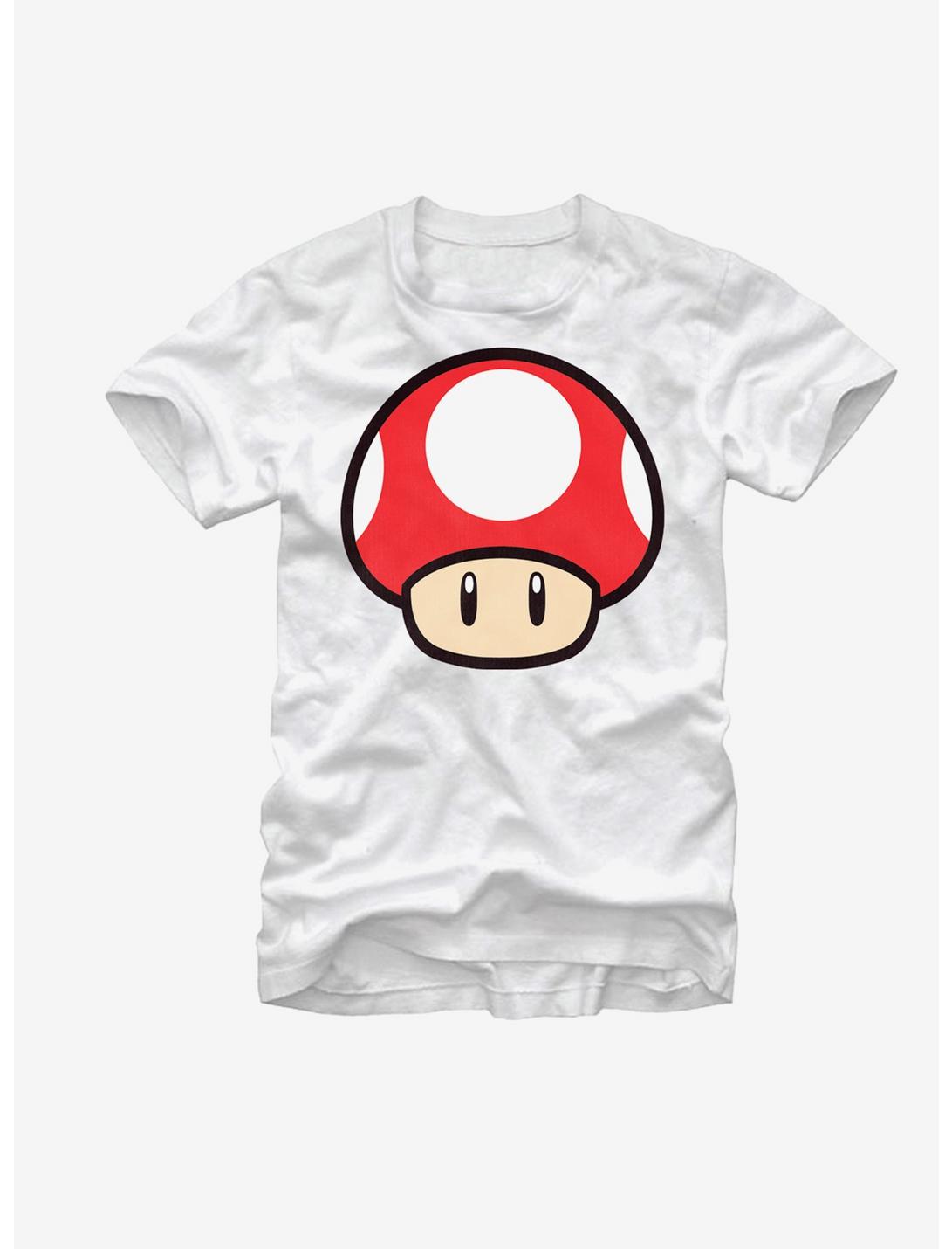 Nintendo Mario Mushroom T-Shirt, WHITE, hi-res