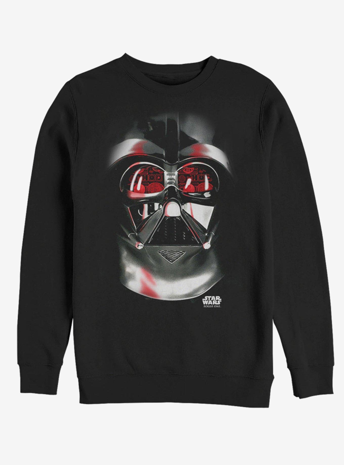 Star Wars Darth Vader Red Eyes Sweatshirt, BLACK, hi-res