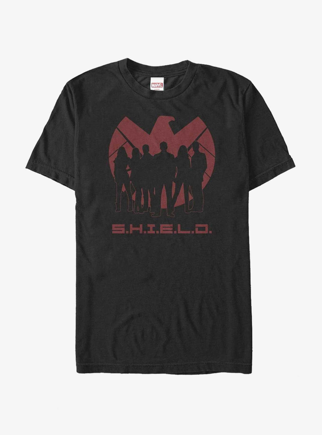 Marvel Agents of SHIELD Silhouette Logo T-Shirt, , hi-res
