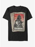 Star Wars Darth Vader Tarot Card T-Shirt, BLACK, hi-res